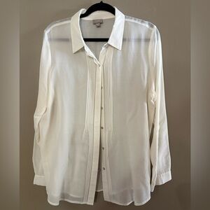 J. Jill Cream Blouse